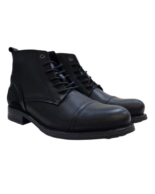 Firetrap Black Focus Boots for men