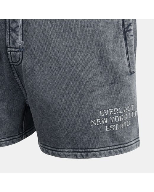 Everlast Gray Nyc Fleece Jogger Shorts for men