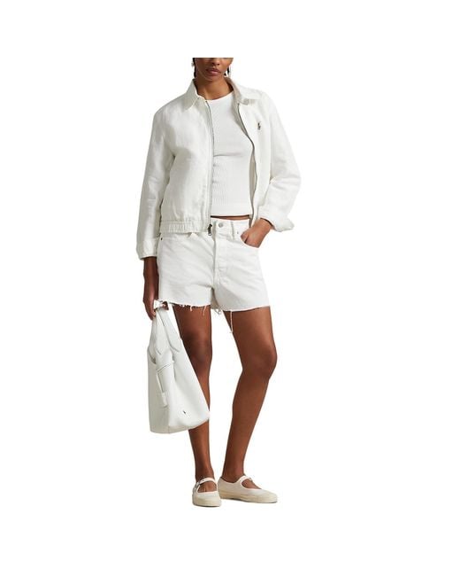 Polo Ralph Lauren White Windbreaker