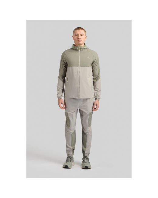 ALTRYN Gray Wooderson V2 Water Resistant Reflective Hooded Long Sleeve Softshell Jacket for men