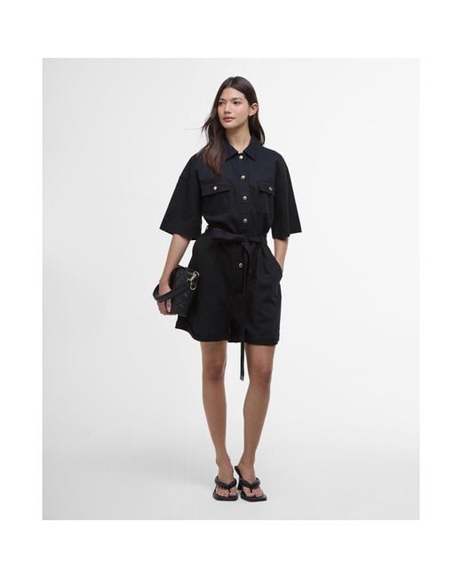 Barbour Blue Priya Playsuit