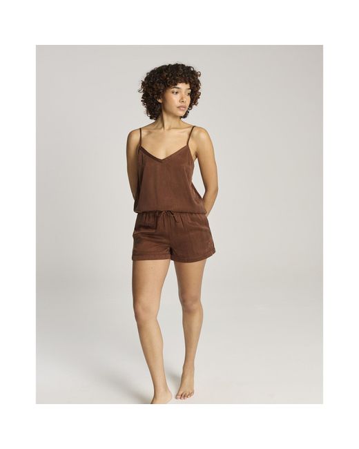 Nudea Brown Eco-Luxe Drawstring Boxer
