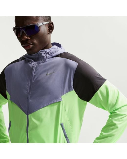Nike Green Windrun Jacket for men