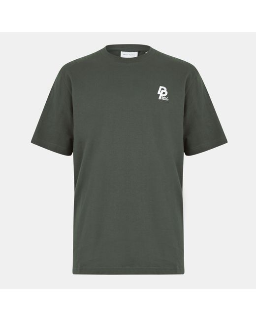 Daily Paper Green Eli Short-Sleeve Regular Fit T-Shirt for men