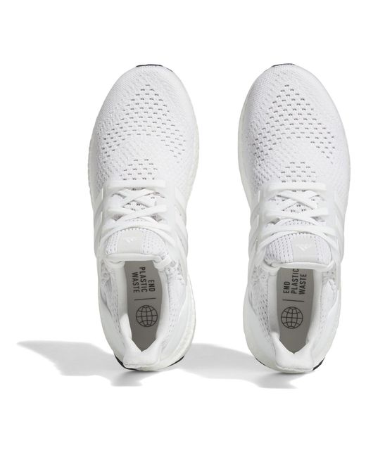 Adidas White Ultraboost 1.0 Shoes