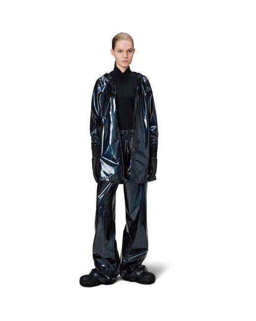 Rains Blue A-Line Raincoat