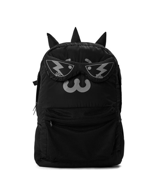 Criminal Damage Black Spike Backpack for men