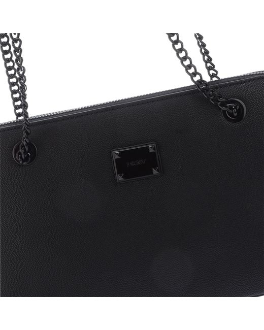 DKNY Black Bryant Ave Crossbody Satchel