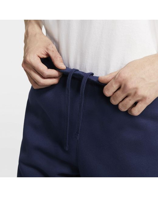Nike Blue Sportswear Club Fleece Pants for men