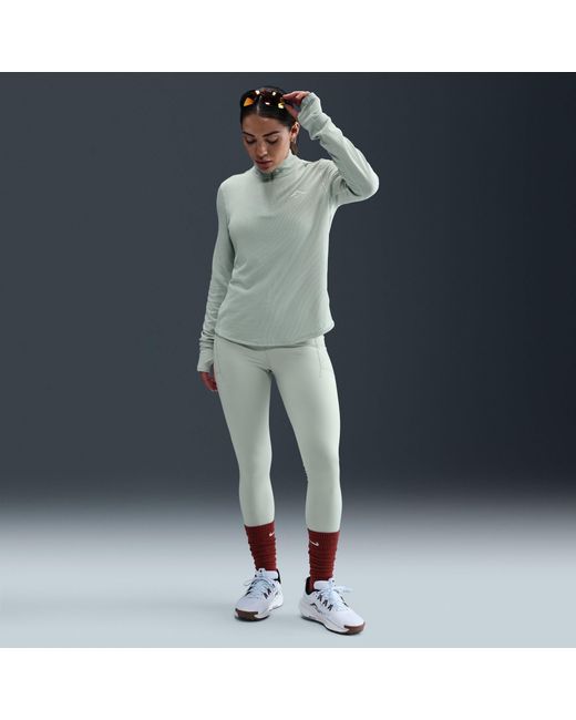 Nike Green Trail 7/8 Running Tights