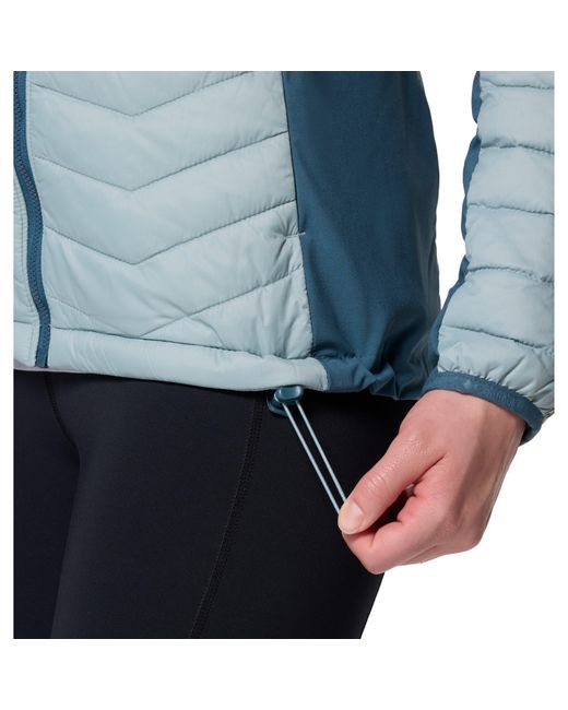 Columbia Blue Powder Hybrid Jacket