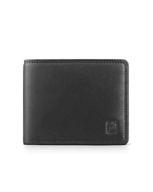 Primehide Black Washington Trifold Rfid Leather Wallet for men