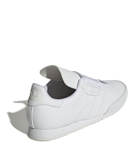 Adidas White Samba Super Trainers for men