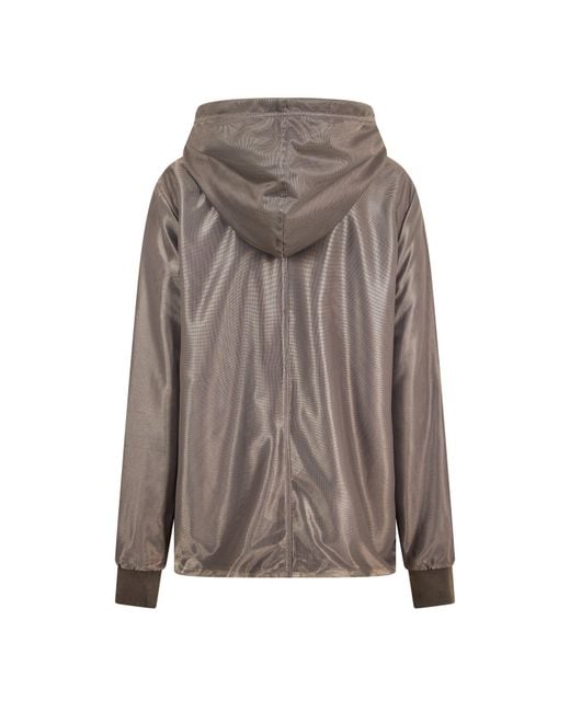 PUMA Brown Mesh Hooded Jacket