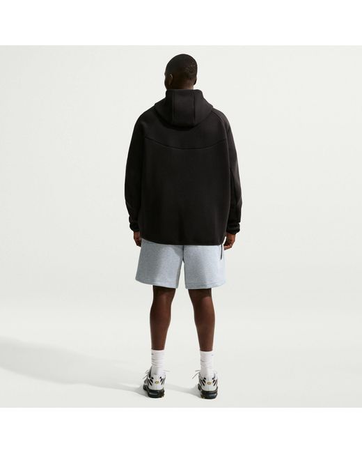 Nike Black Sportswear Tech Fleece Shorts for men