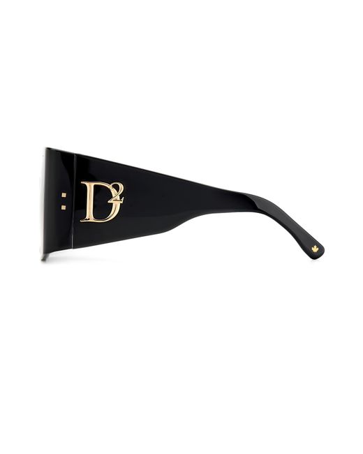 DSquared² Black Round Sunglasses