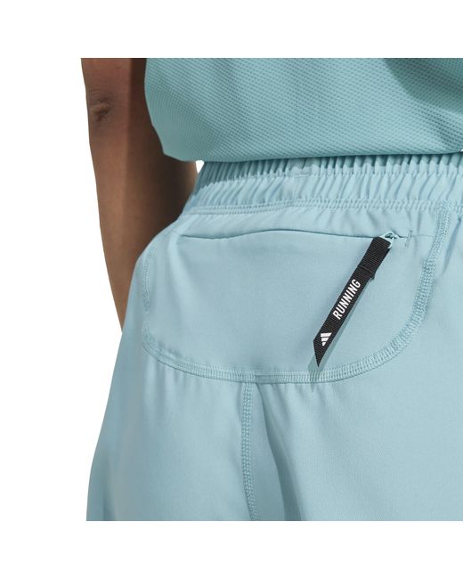 Adidas Blue Own The Run Shorts