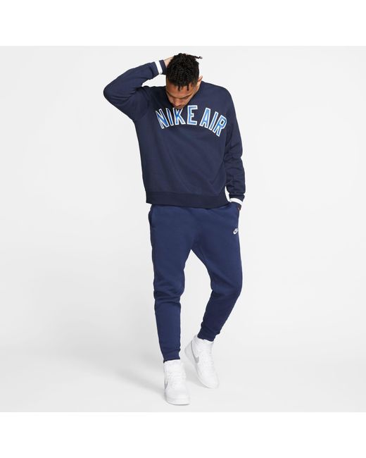 Nike Blue Sportswear Club Fleece Jogging Pants for men