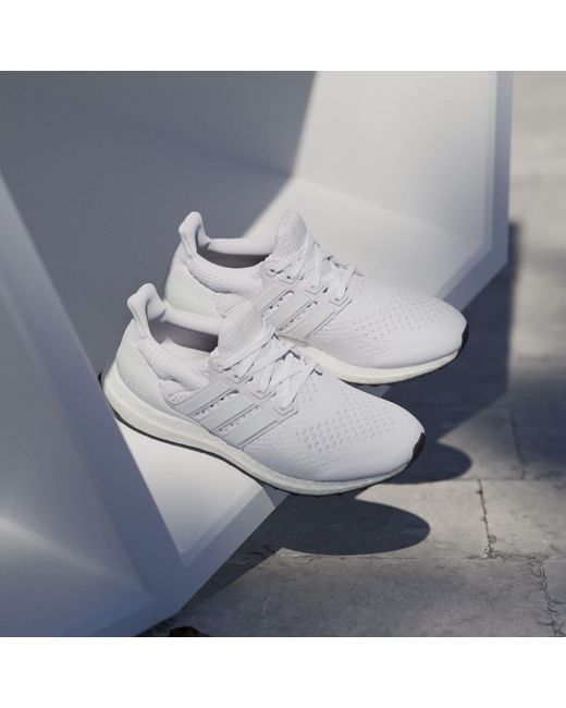 Adidas White Ultraboost 1.0 Shoes