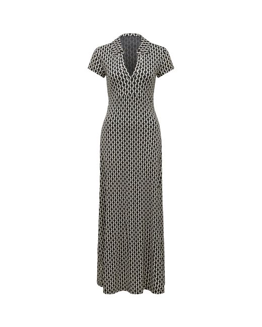 Forever New Multicolor Lorinda Cap Sleeve Dress
