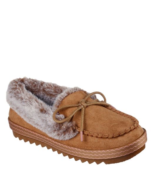 Skechers Brown Cozy Kiss Loafers