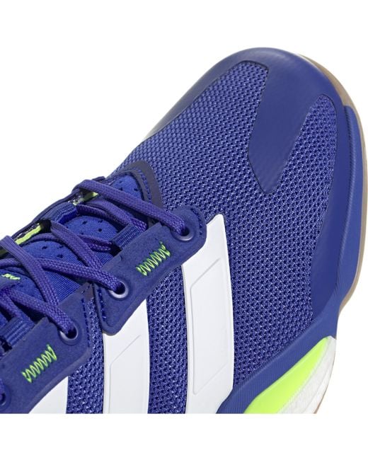 Adidas Blue Stabil 16 Indoor Shoes for men