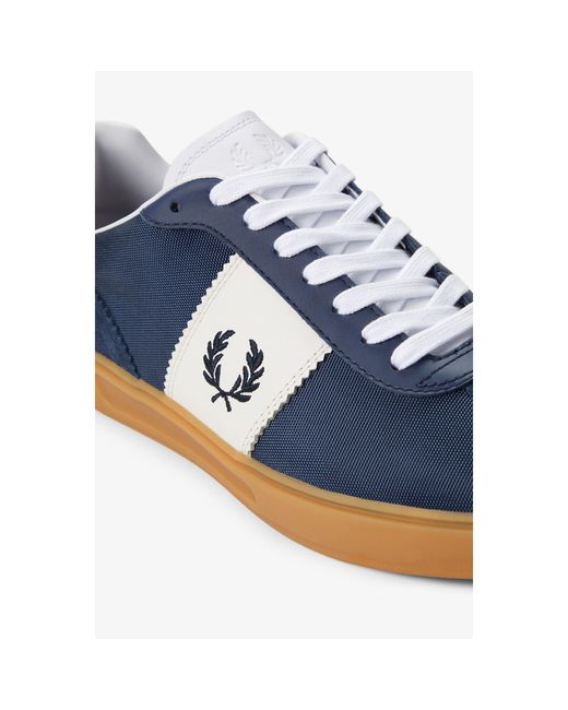 Fred Perry Blue Low-Top Trainers for men