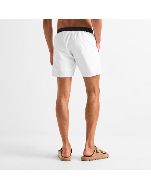 Boss White Sailfish Swim Shorts for men