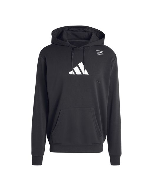 Adidas Blue Performance Hoodie for men