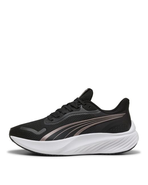 PUMA Black Pounce Lite Running Shoes