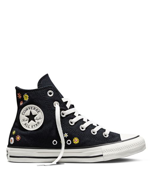 Converse Black Canvas High-Top Trainers