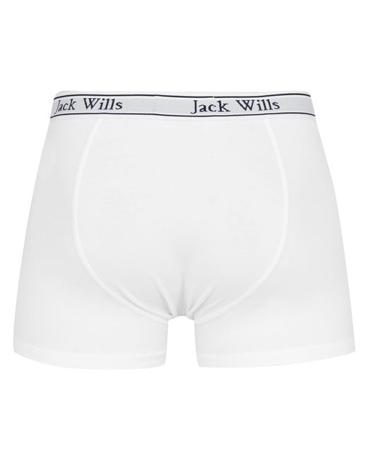 Jack Wills White Multipack Boxers 3 Pack for men