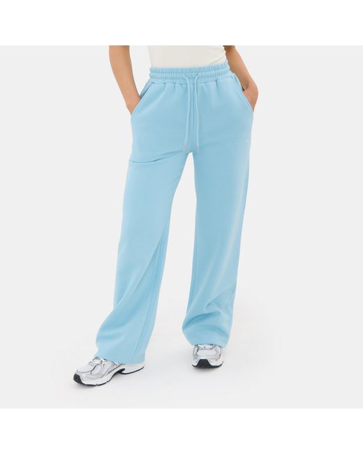 I Saw It First Blue Wide Leg Joggers