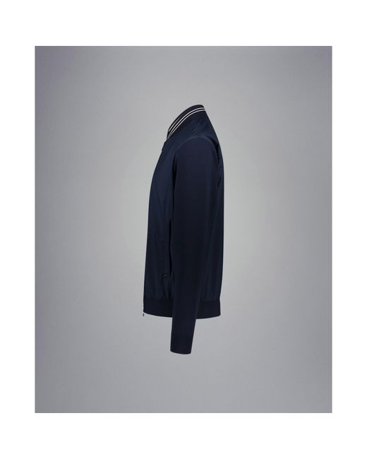 Paul & Shark Blue Typhoon Water Wind Resistant Softshell Jacket for men