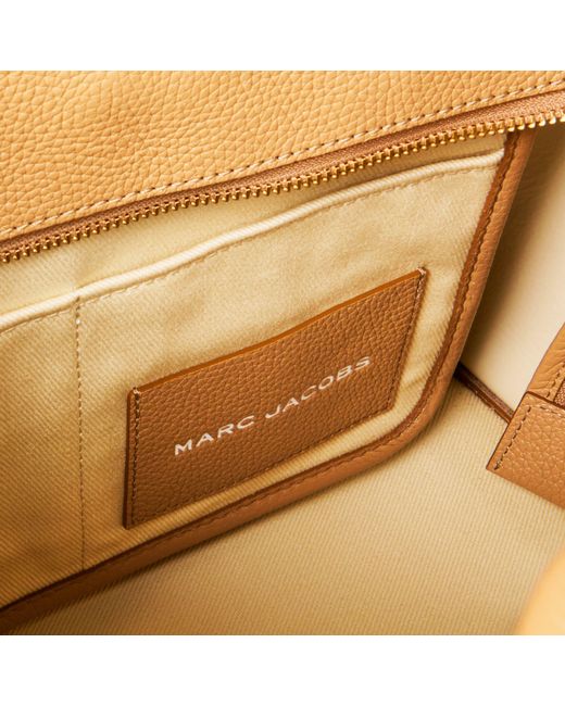 Marc Jacobs Metallic Medium Leather Tote Bag