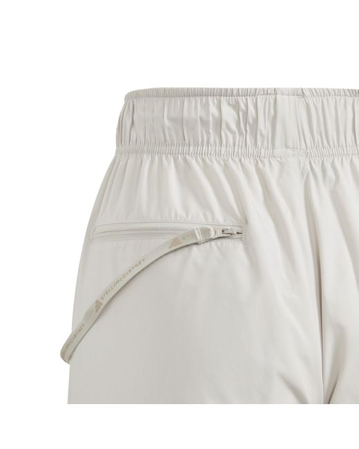 Adidas White Closed Hem Woven Tracksuit Joggers