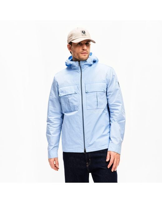 Belstaff Blue Stride Hdos Overshirt for men