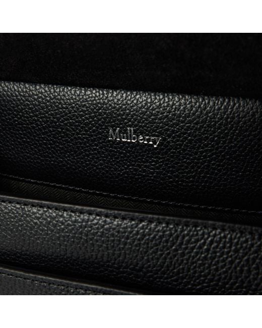 Mulberry Black Antony Leather Satchel