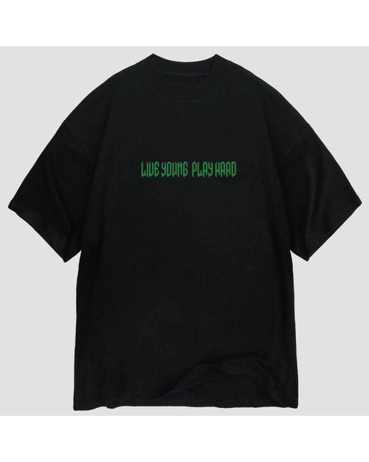 Lyph Black Hard T-Shirt for men