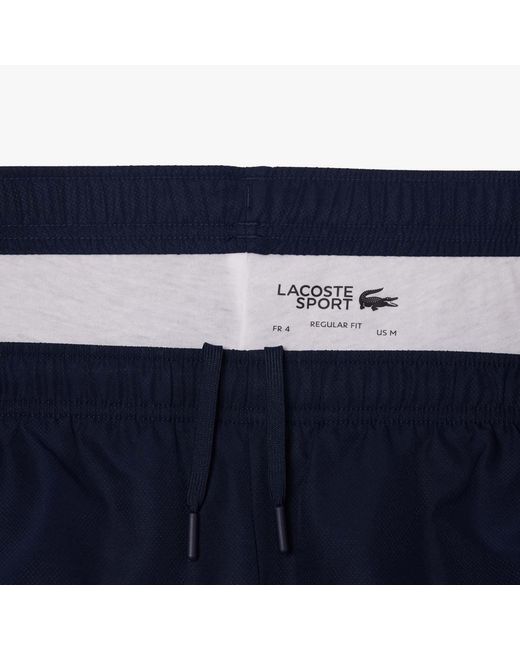Lacoste Blue Sportsuit Tennis Sweatpants for men