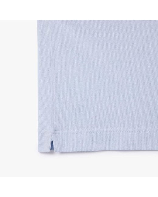 Lacoste Blue Classic-fit Badge Polo Shirt for men