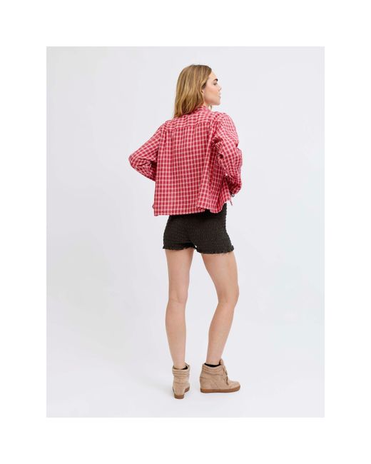 JJXX Black Smock Woven Shorts