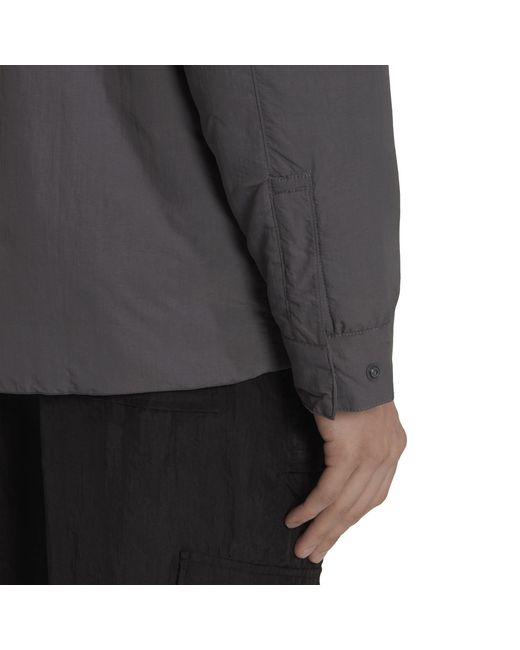 Adidas Originals Gray Advanced Winter Technical Overshirt for men