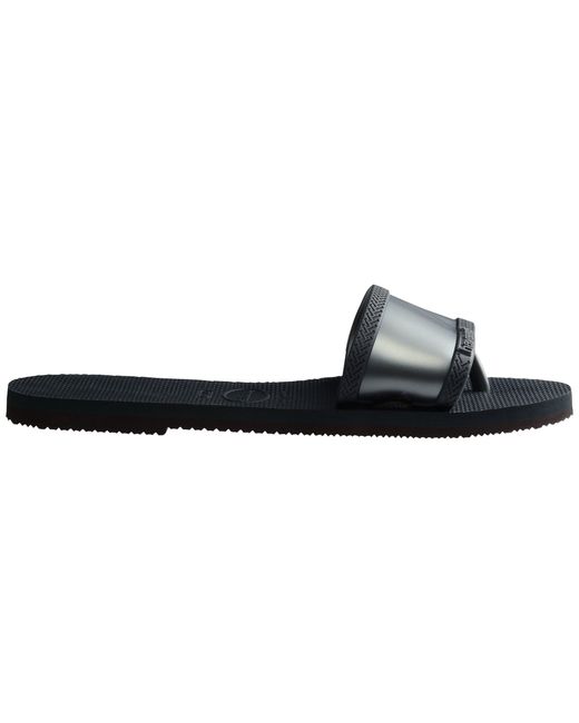 Havaianas Black Hav. You Angra Crocus Rose Flip Flops