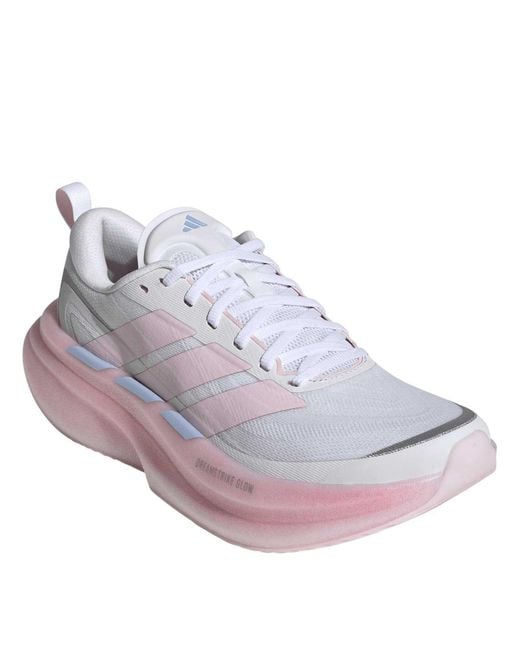Adidas Pink Supernova Glide Running Shoes