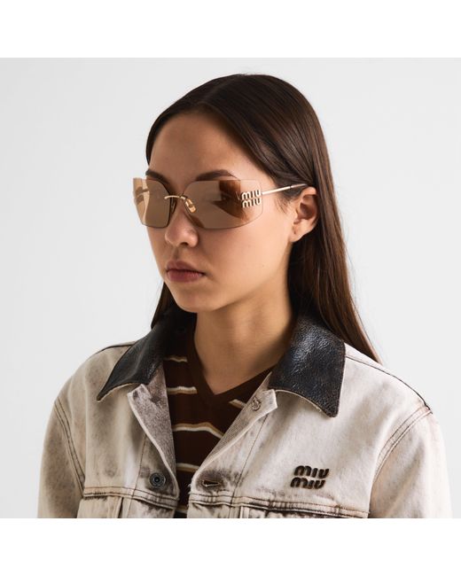 Miu Miu Natural Shield Sunglasses