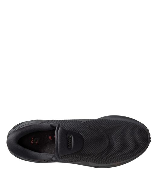 Nike Black Revolution 8 Easyon Running Shoe for men
