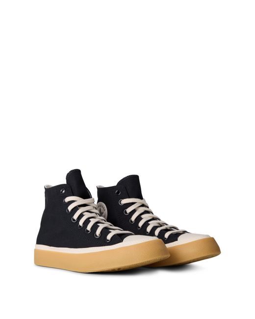 Converse Blue Rubber High Tops