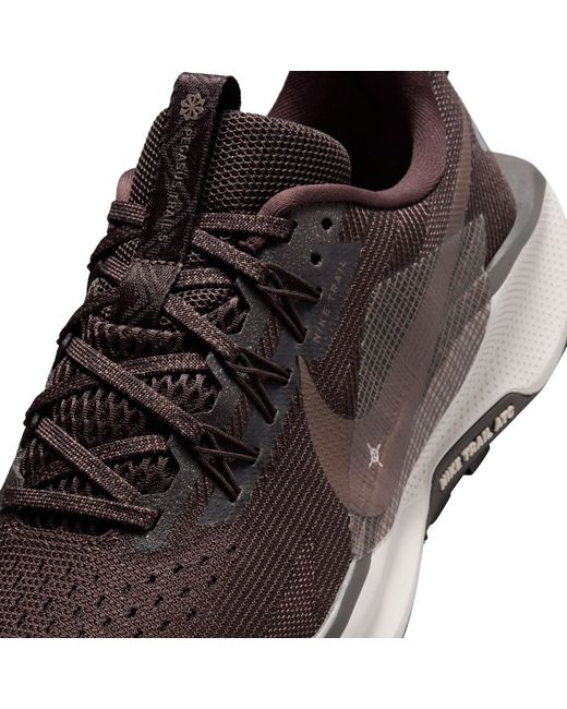 Nike Brown Reactx Pegasus Trail 5 Running Shoes