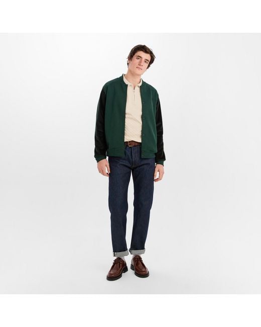 Paul Smith Green Ps Cord Bomber Sn54 for men